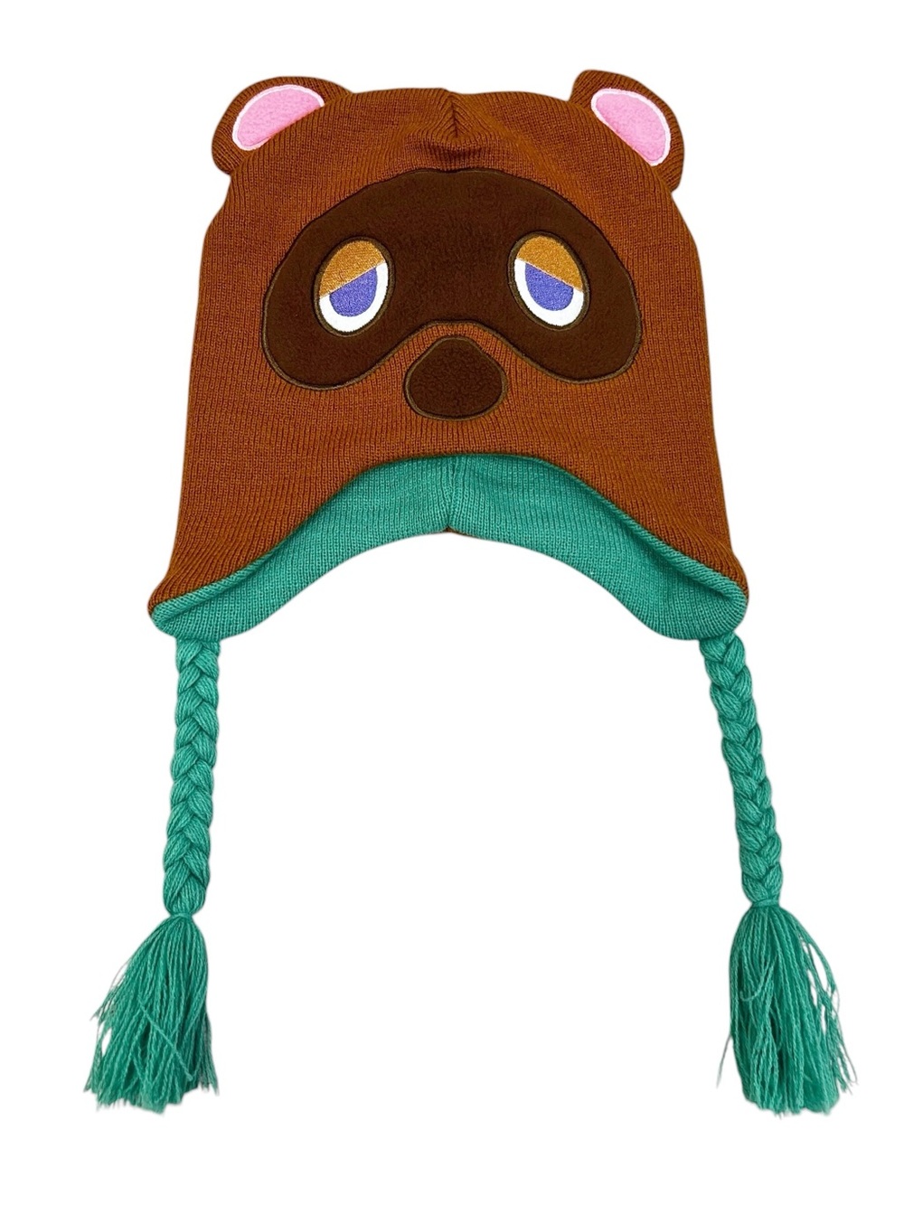 Animal Crossing Nintendo Tom Nook Tassel Beanie Unisex Acrylic One Size Cartoon